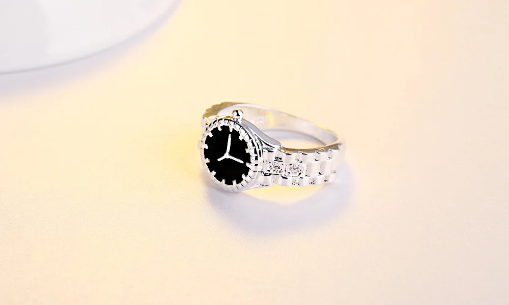 OMHXZJ, индивидуальные модные вечерние кольца для женщин и девушек, подарок на свадьбу, серебряное кольцо 925 пробы RN272