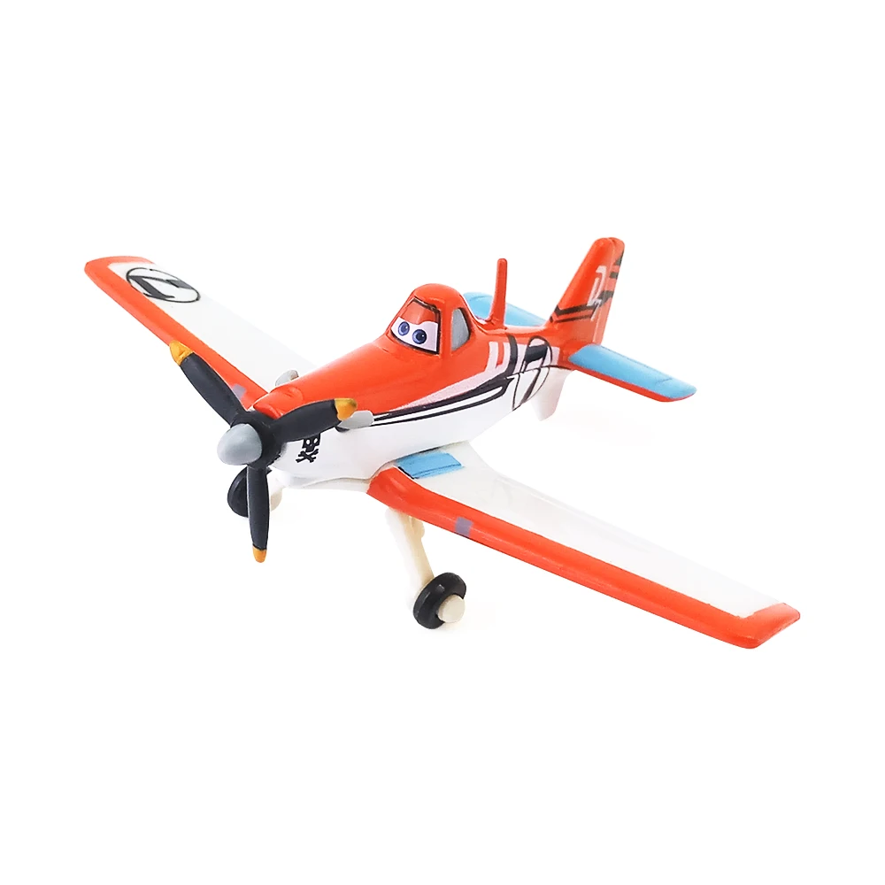 Disney Pixar Planes No.7 Dusty Crophopper 1:55 литая под давлением игрушечная модель самолета из