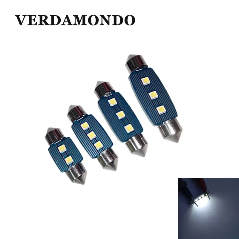 Гирлянда 31 мм 36 39 41 светодиодсветильник лампа C5W 3030 SMD лампочка для салона