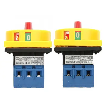 

circuit breaker dc 25A/32A Load Circuit Breaker Switch 3-Pole 2-Position Rotary Cam On-Off Power Switch dc circuit breaker.