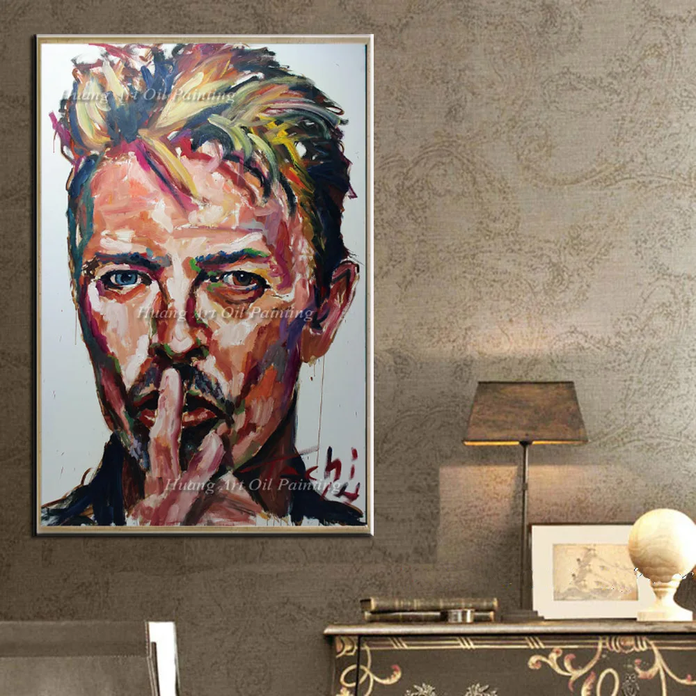 боуи ручная роспись