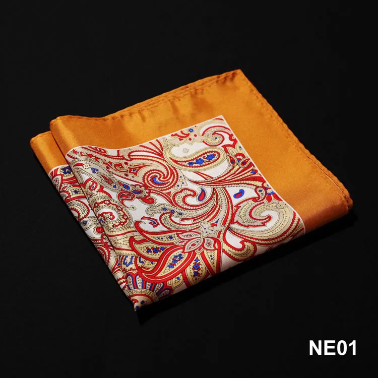 NE01 HN06N Orange Red Paisley