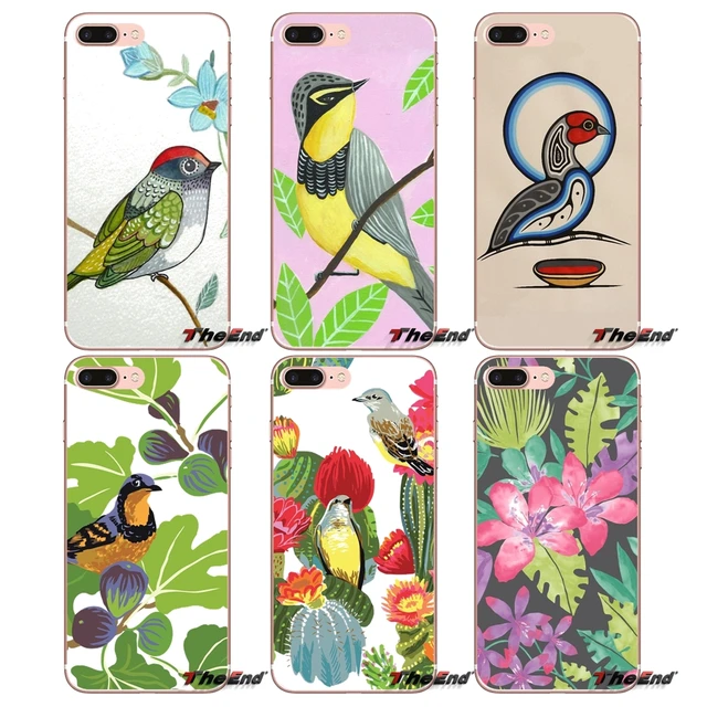 Hewan Tropical Bird Floral Silicone Case Untuk Huawei P Pintar Y6 Pro P8 P9 P10 Nova P20 Lite Pro Mini 2017 SLA-L02 SLA-L22 2i