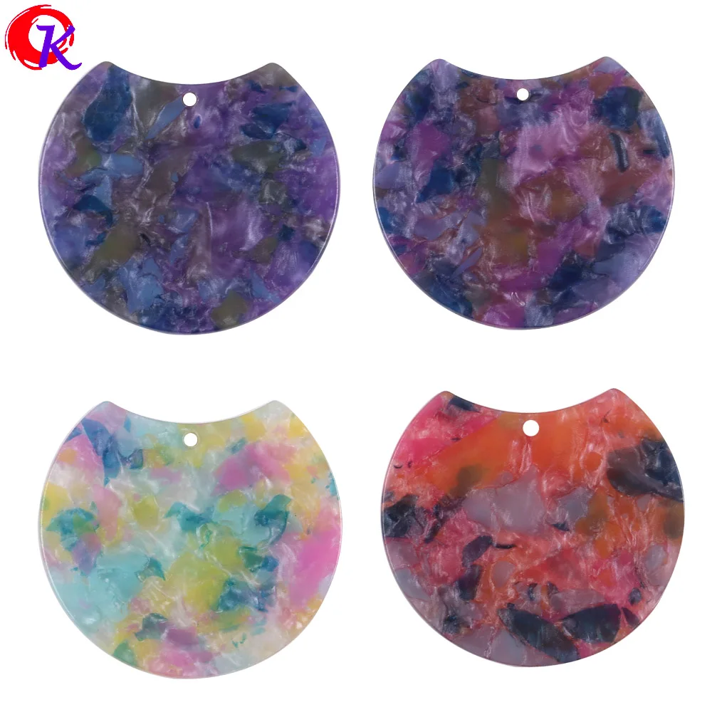 

Cordial Design 34*36MM 50Pcs Jewelry Accessories/DIY Earring Making/Round Shape/Earring Connecotrs/Hand Made/Earring Findings