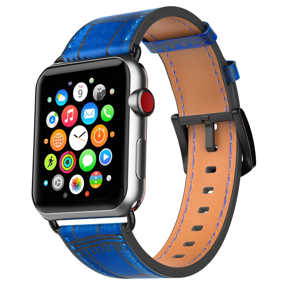 HOCO бамбуковые серии из натуральной кожи для Apple Watch 4 3 2 1 совместимы с Band 44 мм 42 7