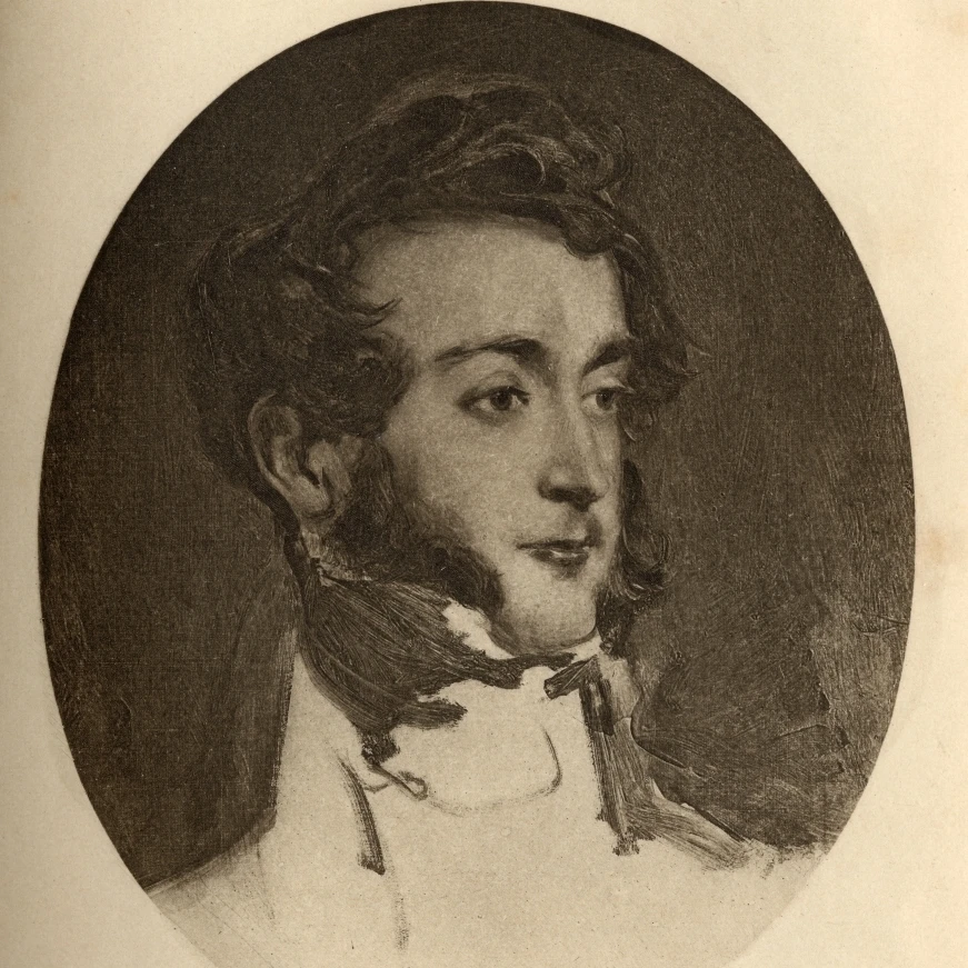 Emich Charles Leiningen 2Nd Prince Of Leiningen 1763-1814 Engraved By Emery Walker From The Sketch By Sir David Wilkie 2