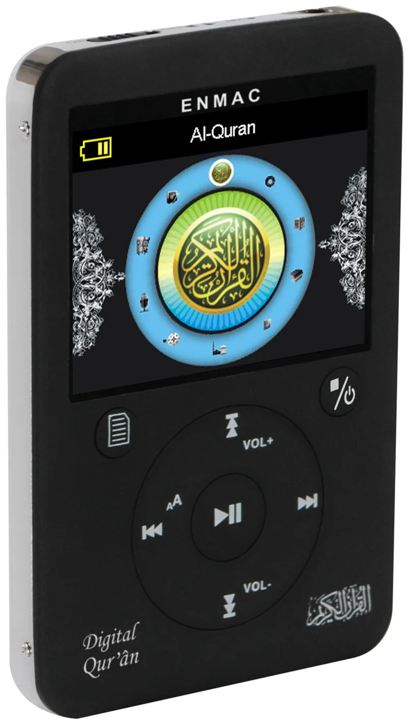 Цифровой цветной quran плеер для всех мусульманских обучения книга Holy Qur'an MP3 Kuran плееры 110x70 мм в режиме ожидания Ислам подарок