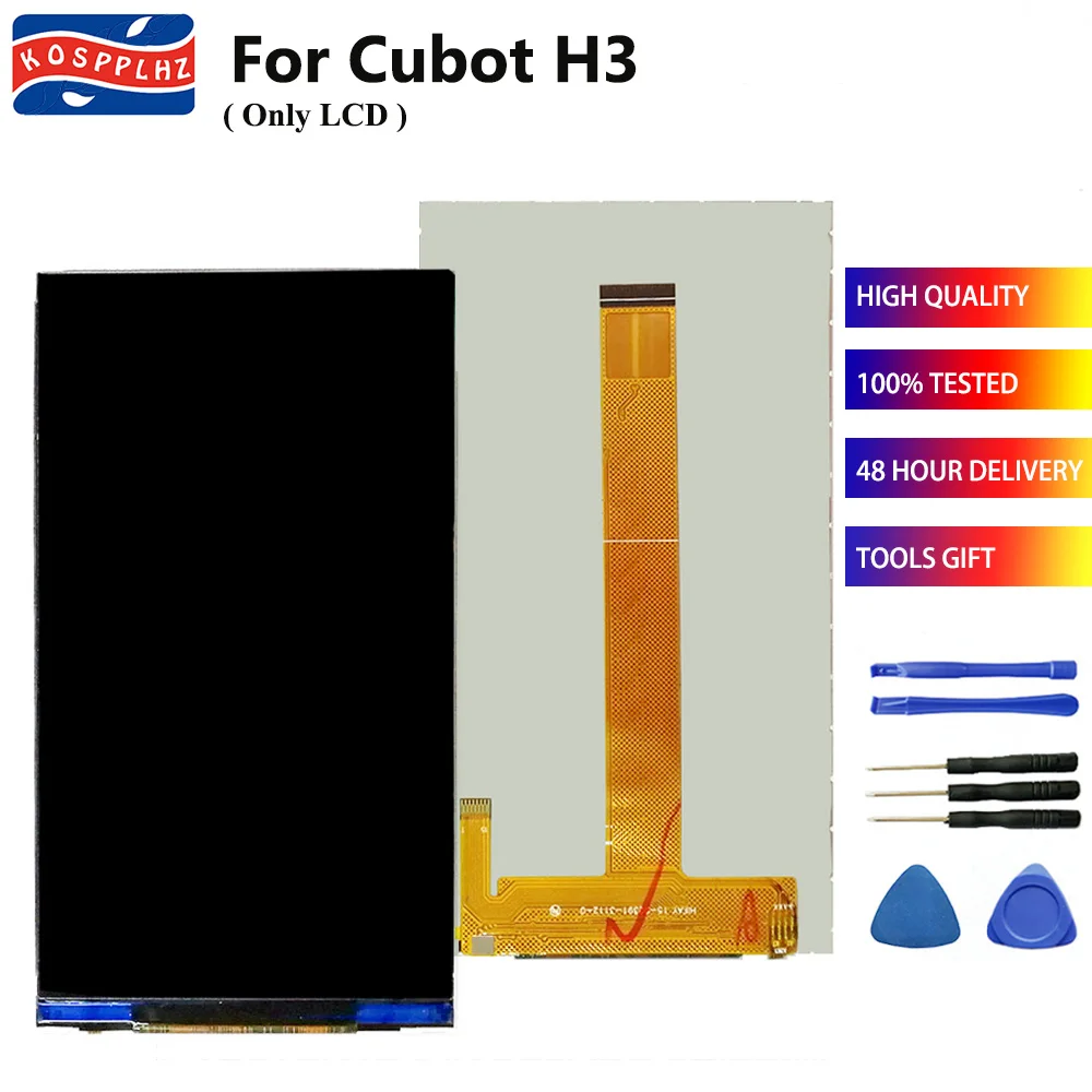 

New For Cubot h3 LCD Display Screen Replacement Repair Part for 5.0 inch Cubot h 3 Mobile Phone Accessories +tools