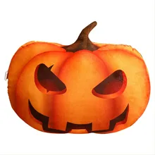 Подушка с изображением тыквы на Хэллоуин плюшевая кукла игрушки игрушечные Тыковки плюшевая подушка на диван, кровать 40 см