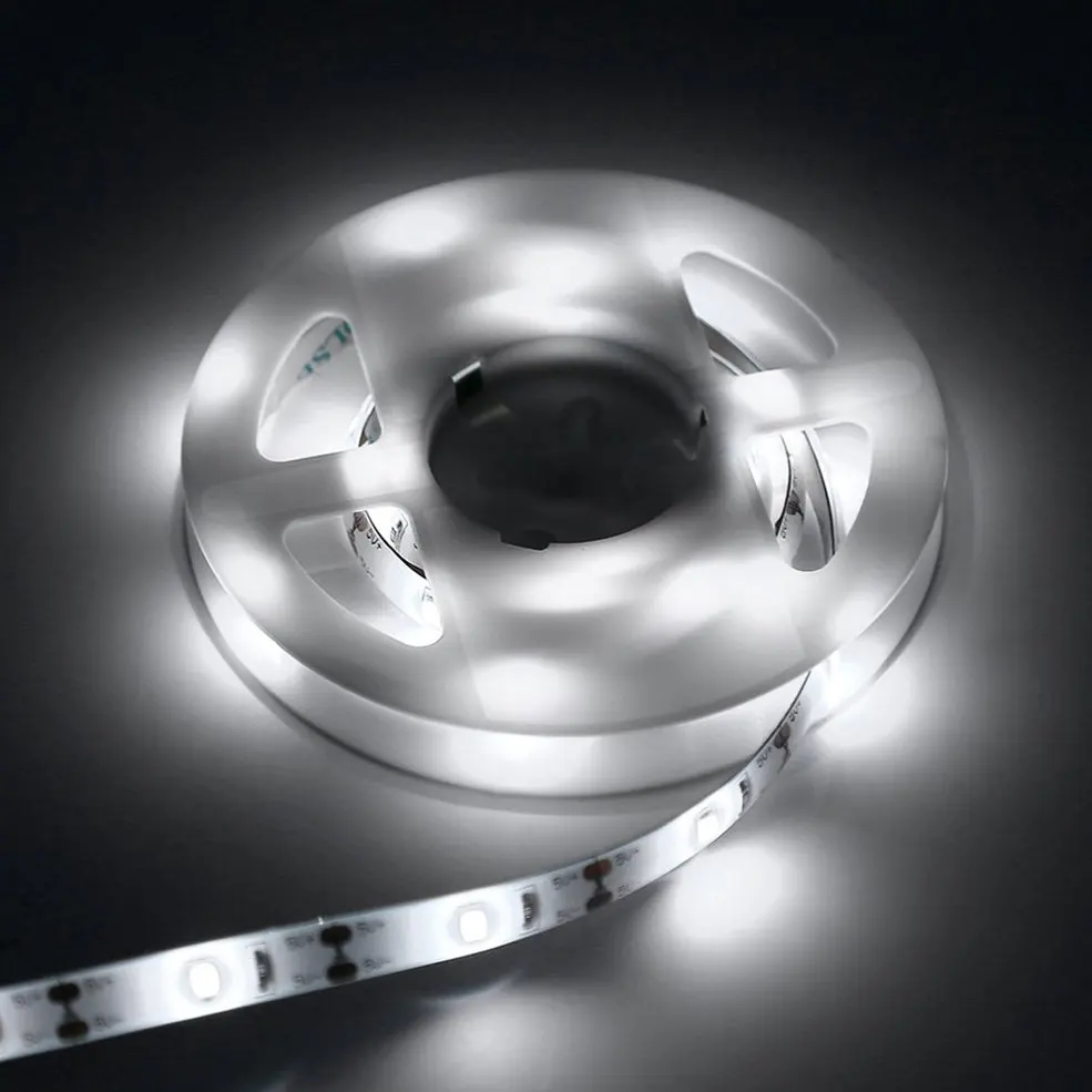 

10pcs Waterproof LED Motion Sensor Strip With AAA Battery And Human Body Sensor 1M