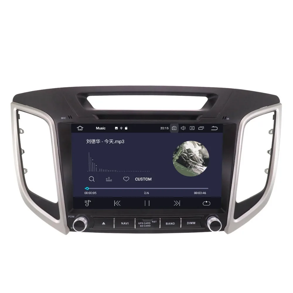 Автомобильный DVD плеер Aotsr Android 9 0 с GPS навигацией для HYUNDAI IX25 CRETA 2014 2018