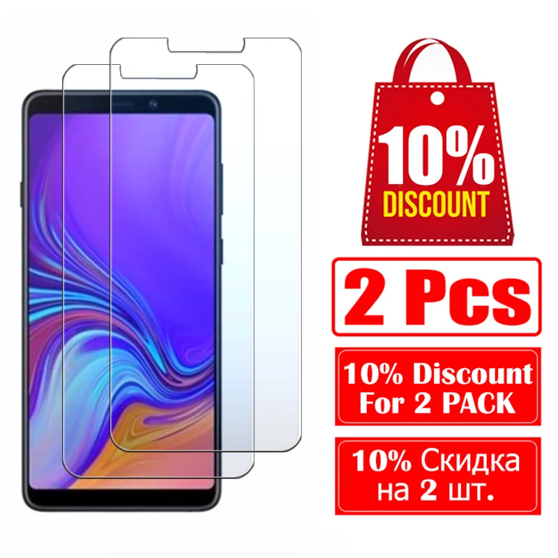 Защитное стекло для samsung A 5 6 7 8 9 plus закаленное стекло Samsun Samsong 9H защитная пленка 2,5