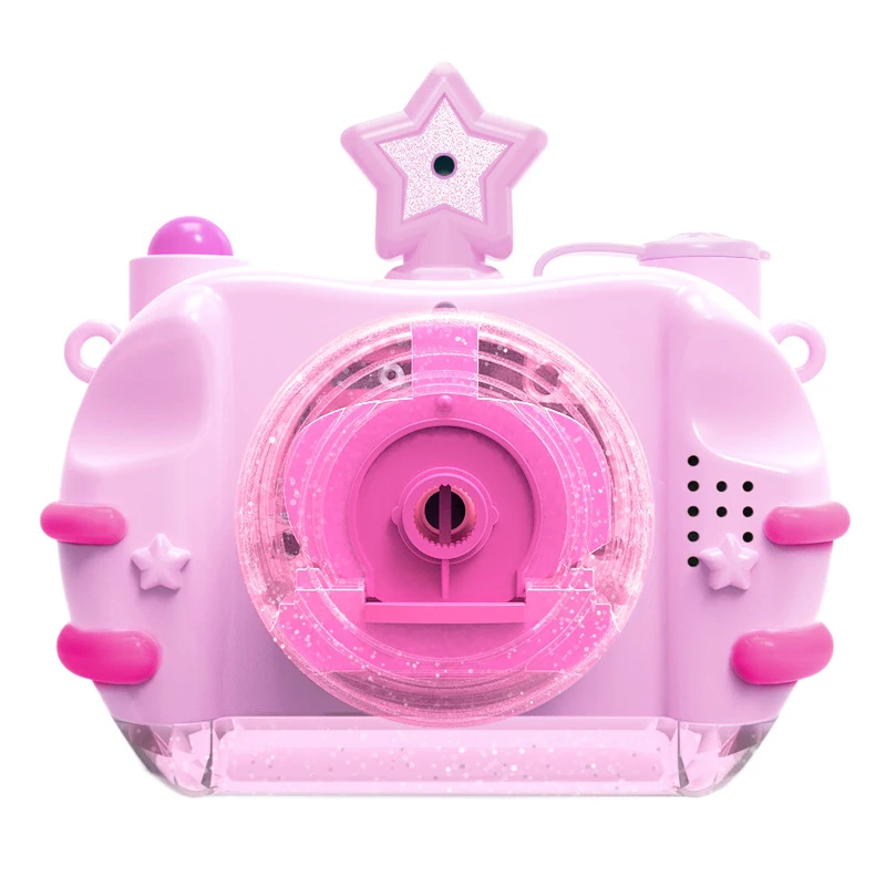 

Children Bubble Camera Blowing Bubble Toys Lighting Music Electric Camera Automatic Bubble Machine Indoor Outdoor Parties Toy