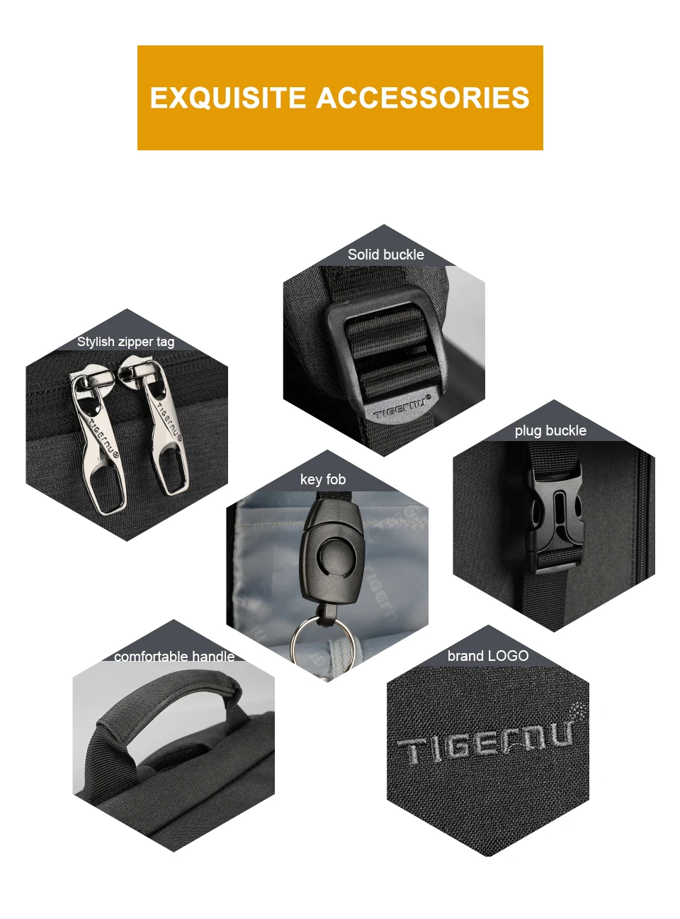 Tigernu USB Зарядка 15." Ноутбук Мужской Рюкзак Водонепроницаемый Оксфорд Высокое Качество Противоугонные Сумки Повседневная Бизнес Для Женщин И Мужчин