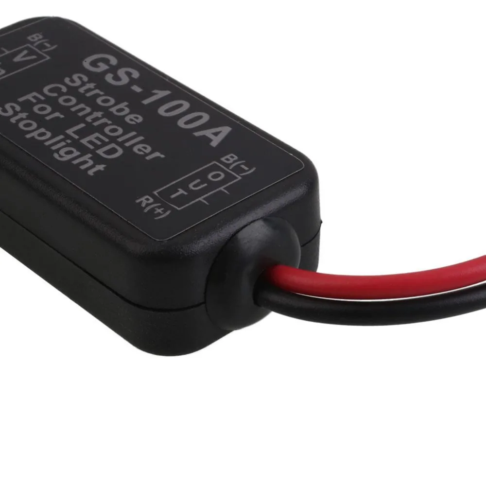 Vehemo 1 шт. GS 100A 12V строба вспышки Контроллер мигалка модуль для мигающий