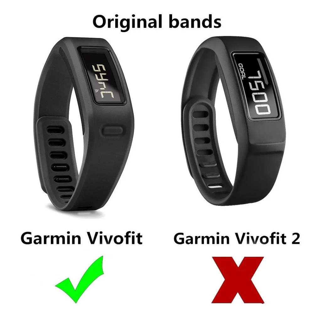 Сменный ремешок для часов Garmin Vivofit 1, силиконовый браслет на запястье, умный Браслет для Garmin Vivofit 1