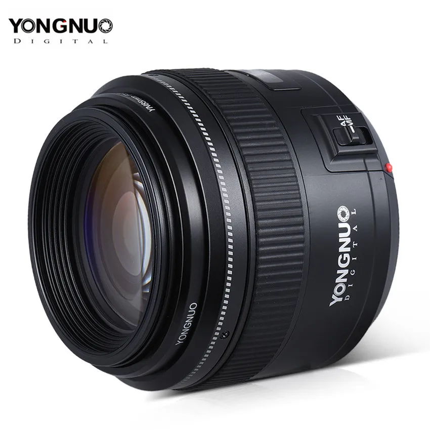 

YONGNUO YN85mm F1.8 Lens AF/MF Standard Medium Telephoto Fixed Focal Lens for Canon EF Mount EOS 7D2 5D2 5D3 1DX 6D 80D 70D 760D
