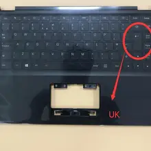 Чехол для lenovo YOGA 2 13 для Yoga2-13, Упор для рук, верхний чехол с подсветкой, английская клавиатура 90205173 AP138000710