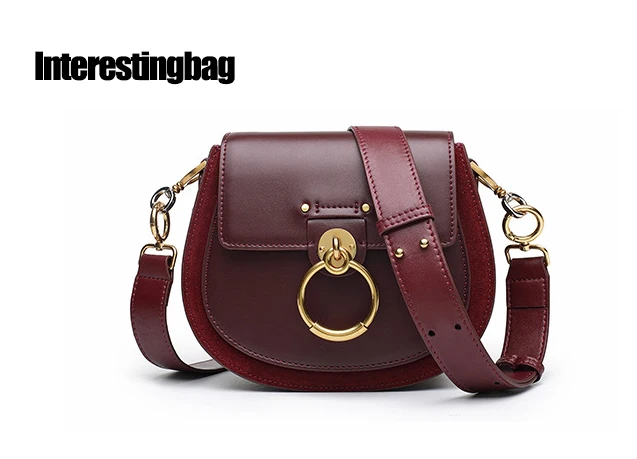 

INTERESTINGBAG Hand Bag For Women 2018,Luxury Handbags Women Bags Designer,Round lock Shoulder Bag,Crossbody Bags For Women,Flag