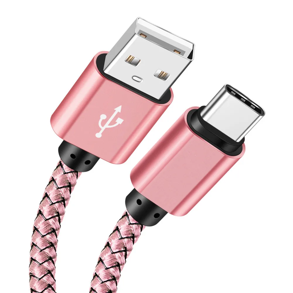 

2M USB Type C Data Cable 2A Fast Charger Cable for Sony Xperia L3 10 XA2 Plus XZ Premium XZ1 XZ3 Moto One Power Nubia Z17 Mini S