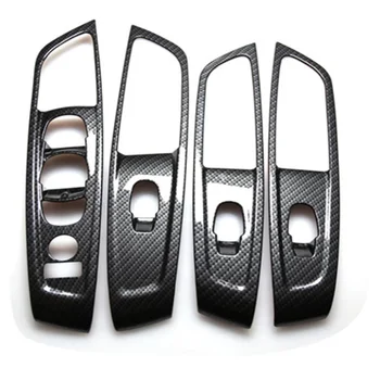 

Car Door Glass Window Switch Lift Panel Trim Cover For Renault Koleos for Samsung QM6 LHD 2017 2018 2019 Car-Styling Accessories