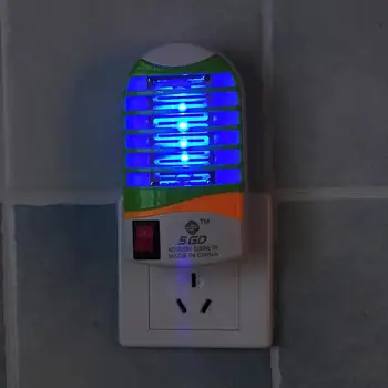 

LumiParty 110V- 240V LED Mosquito Killer Night Light Electronic Fly Bug Insect Mosquito Killer Lamp