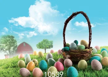 

SJOLOON Easter vinyl photography backdrop baby photography background computer-printed photo background fond photo studio props