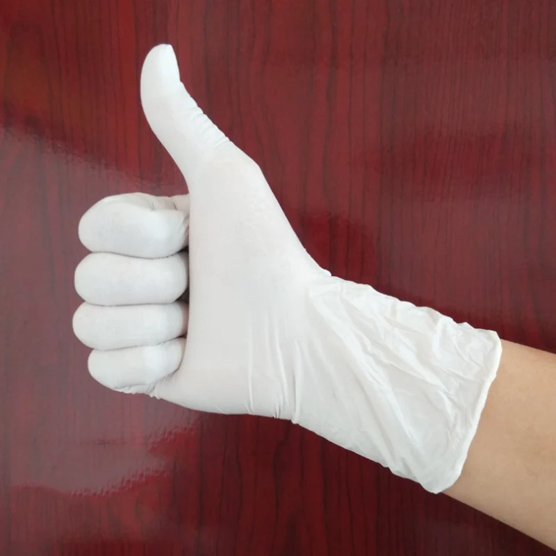 

Hot FGHGF 50 pair high quality Nitrile Gloves Disposable Nitrile Oil and Acis Wholesale Industrializationd Latex Glove