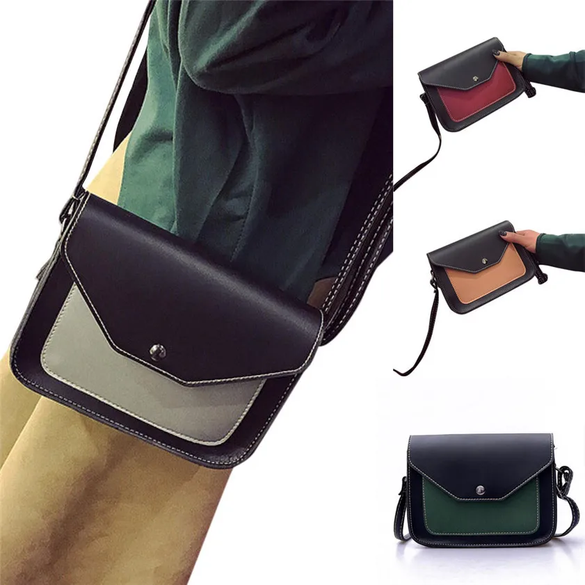 

High quality  Fashion Women Leather Handbag Crossbody Shoulder Messenger Phone Coin Bag 170227