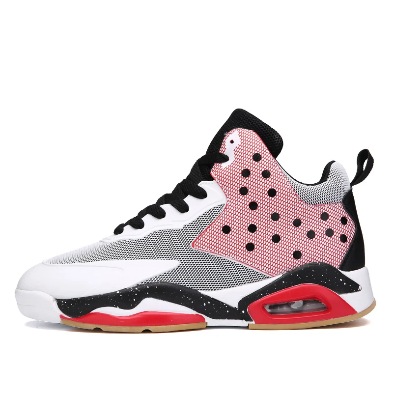 Nueva Zapatillas de baloncesto hombres sneakers Zapatillas de atletismo Baloncesto entrenamiento Botas alto Top deportivos Zapatos zapatos de baloncesto Zapatos