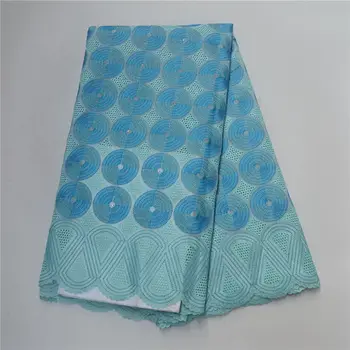

New Arrival African Cotton Swiss Voile Lace Fabric 2018 High Quality African Swiss Voile Lace In Switzerland For Sewing-L5