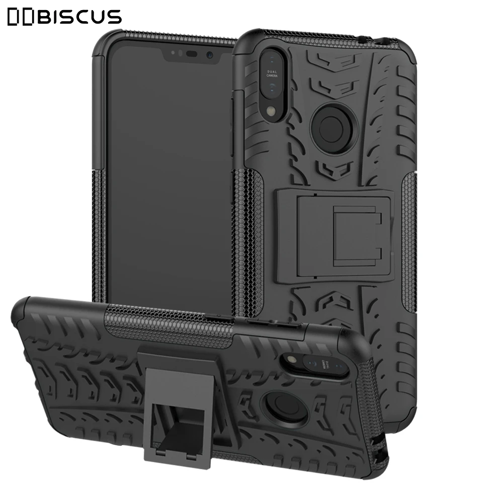 

For ASUS ZenFone Max Pro M2 ZB630KL ZB631KL Case Hybrid Heavy Duty Armor ZenFone Max M2 ZB633KL Hard PC Soft TPU Silicone Cover