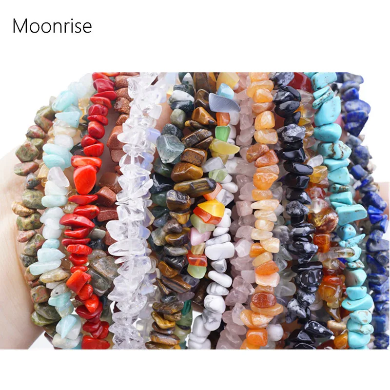 

5-8mm Natural Agate Gemstone Chips Beads For Bracelet Necklace Earrings Jewelry Making Crafts Design Healing Loose Beads HK058