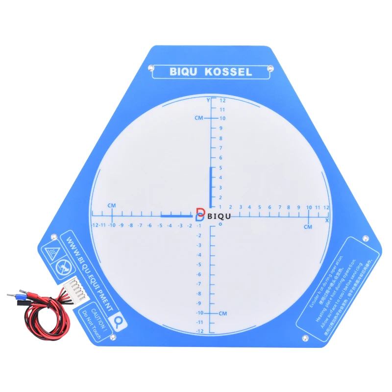 3d принтер heatкровать алюминиевый heatкровать с кабелем для Kossel Delta Plus/Pro DIY автоматическое выравнивание Kossel Reprap 3D-принтер машина