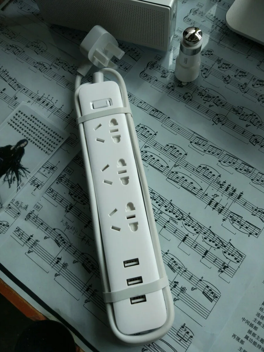 Original for Xiaomi Mi Smart Power Socket Portable Strip Plug Adapter with 3 USB Port Multifunctional Smart Home Electronics (48)