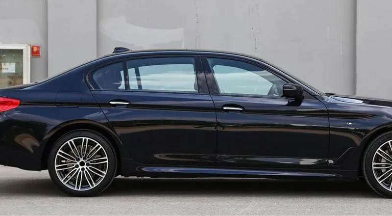 Хромированный Полировочный АБС пластик для BMW X4 G02 2018 4 шт. отделка дверных ручек 5