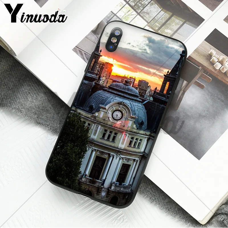 Мягкий чехол Yinuoda из ТПУ с изображением флага Болгарии для iPhone 8 7 6 6S Plus 5 цветов SE XR