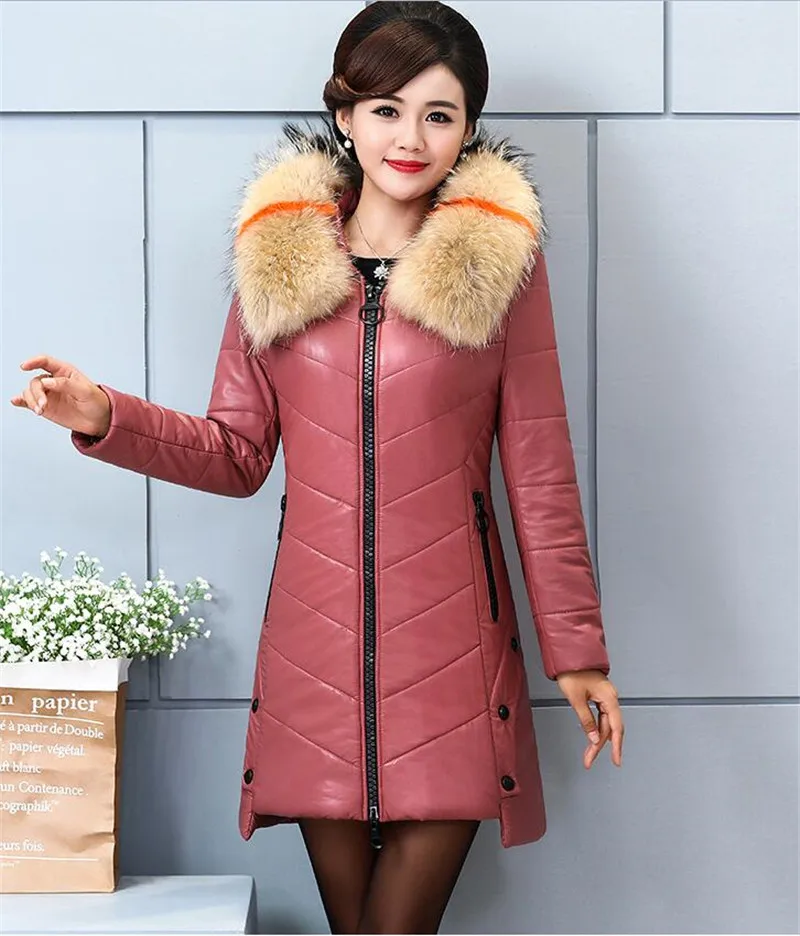 Большие размеры 7XL зимнее пальто из натуральной кожи женские плотный кашемир куртки женская верхняя одежда из овечьей кожи с капюшоном теплые куртки