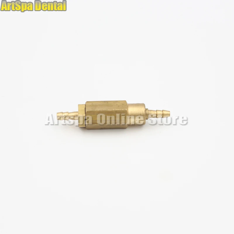 

3PCS Dental One Way Valve 3mm Copper Connectors one-way valve non returning check valve dental chair unit accessories