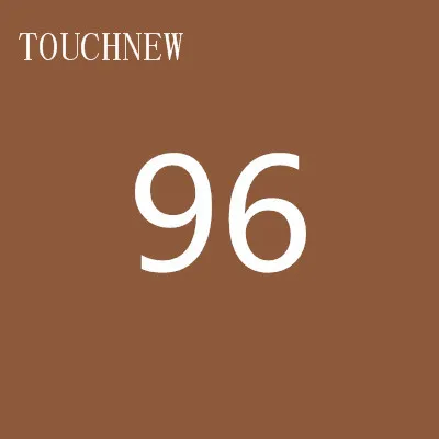 TOUCHNEW, 168 цветов, одиночные художественные маркеры, кисть, эскиз, на спиртовой основе, маркеры, двойная головка, манга, ручки для рисования, товары для рукоделия - Цвет: 96