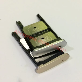 

10Pcs/lot Original New Dual Sim Card Tray Holder + Micro SD Card Slot Socket For Motorola Moto Z Play Replacement Parts