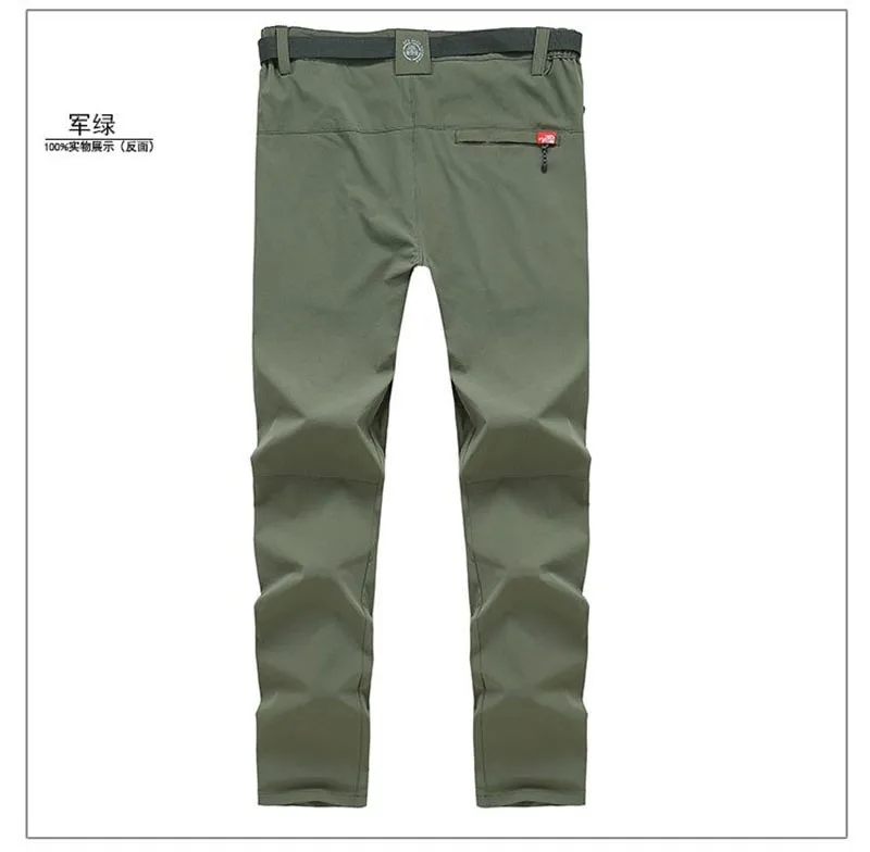 2016 Mens Brand-Clothes AFS JEEP XXXXL Quick Dry Pants Ourtdoor Waterproof Straight Loose Trousers Plus Size Casual Long Pant (22)