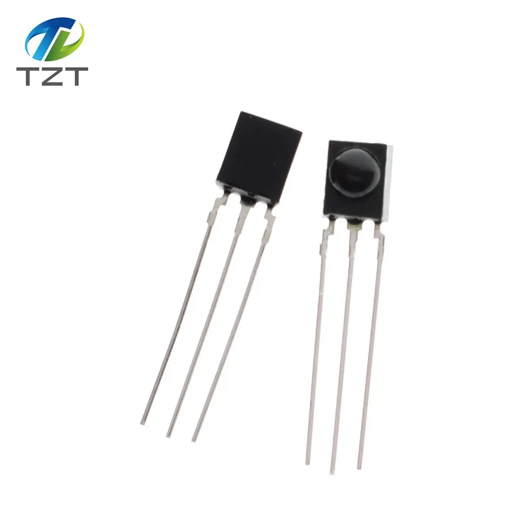 

High Quality 10Pcs/lot IR Receiver 38 kHz Remote Infrared Radiation Module TSOP4838 DIP-3