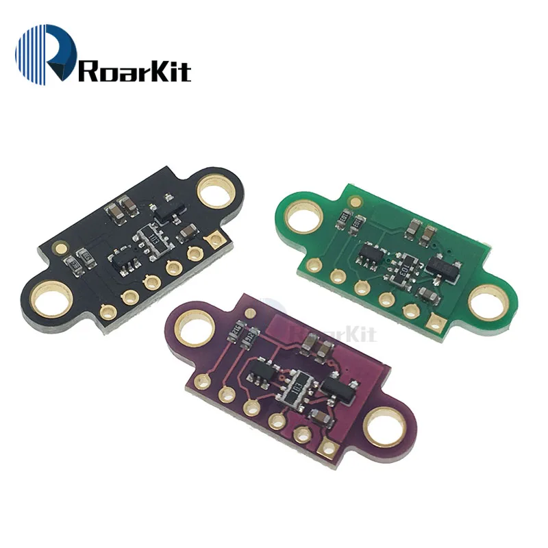 VL53L0X/VL53L1X время полета STM32(ToF) Лазерный диапазон датчик прорыва 940nm GY-VL53L0XV2 Расстояние модуль IEC IIC для Arduino