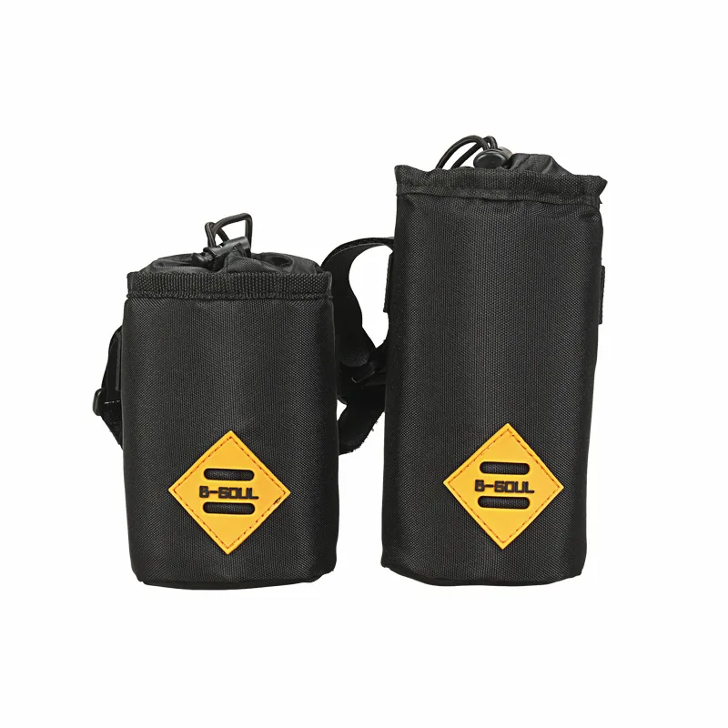 Clearance B-SOUL Bike Handlebar Stem Bag Food Snack Storage Water Bottle Bikepacking Bicycle Bag Touring Commuting Insulated Pouch 2