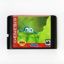 Жизнь жука 16 бит MD игровая карта для sega Mega Drive для sega Genesis