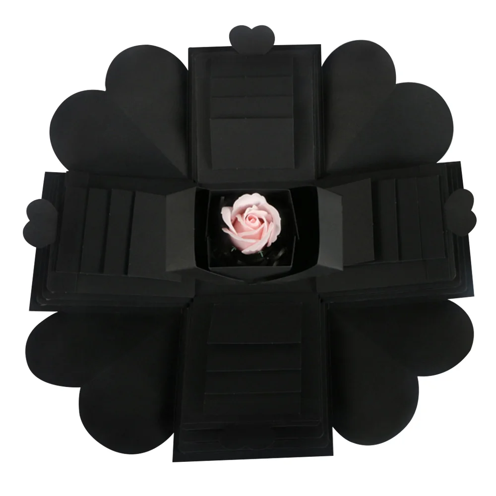 

Creative Explosion Surprise Box DIY Photo Album Love Happy Memory Multi-layer Birthday Anniversary Valentine's Day Gift Box