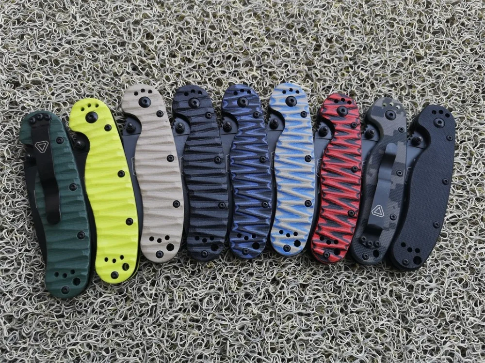 

2018 JIAHENG F3 C81 Floding knife rat2 A variety of styles AUS-8 blade G10 handle outdoor survival hunting camping tool