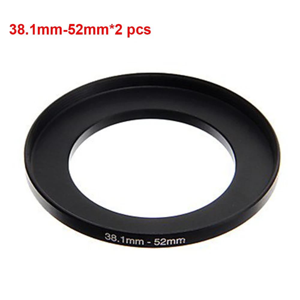 

JUST NOW High-quality 2PCS 38.1-52MM Step-Up Ring Filter Adapter (38.1MM Lens to 52MM Accessory) (2 PCS Ring Filter Adapter)
