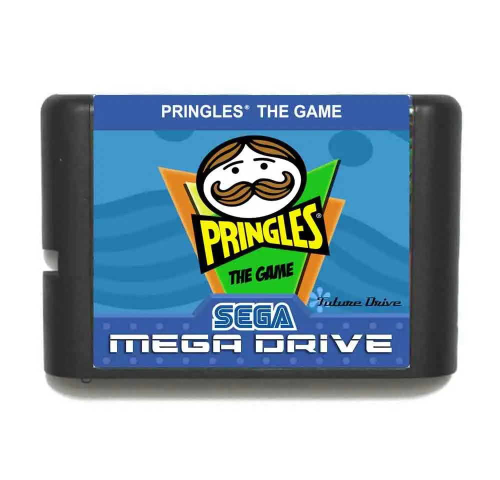 Pringles 16 бит MD игровая карта с розничной коробкой для sega Megadrive/Genesis